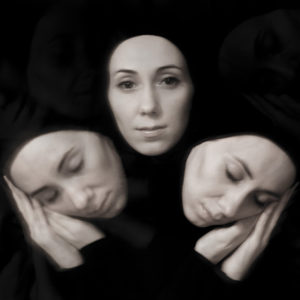 Sleeping tight watched by God